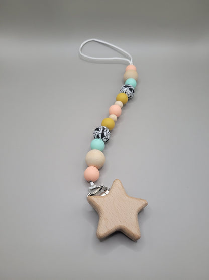 Special Bead Pacifier Clip