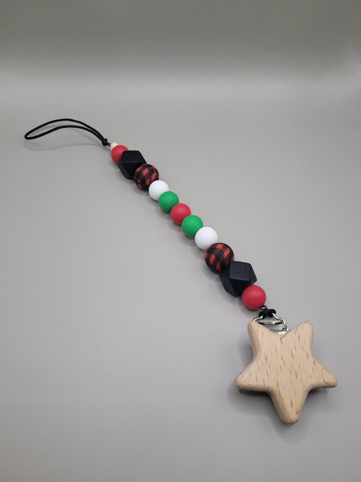 Special Bead Pacifier Clip