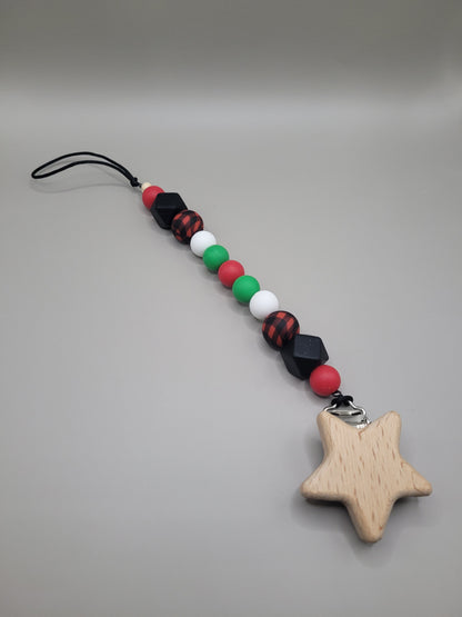 Special Bead Pacifier Clip