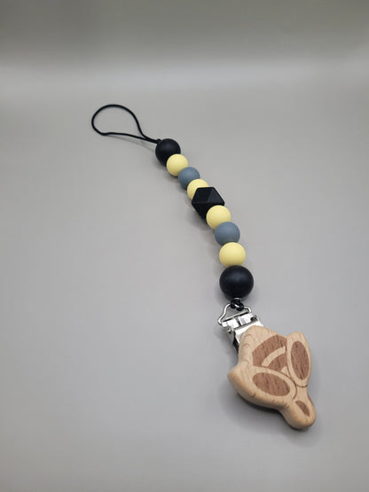 Special Bead Pacifier Clip
