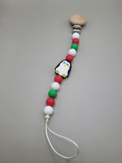 Focal Bead Pacifier Clip